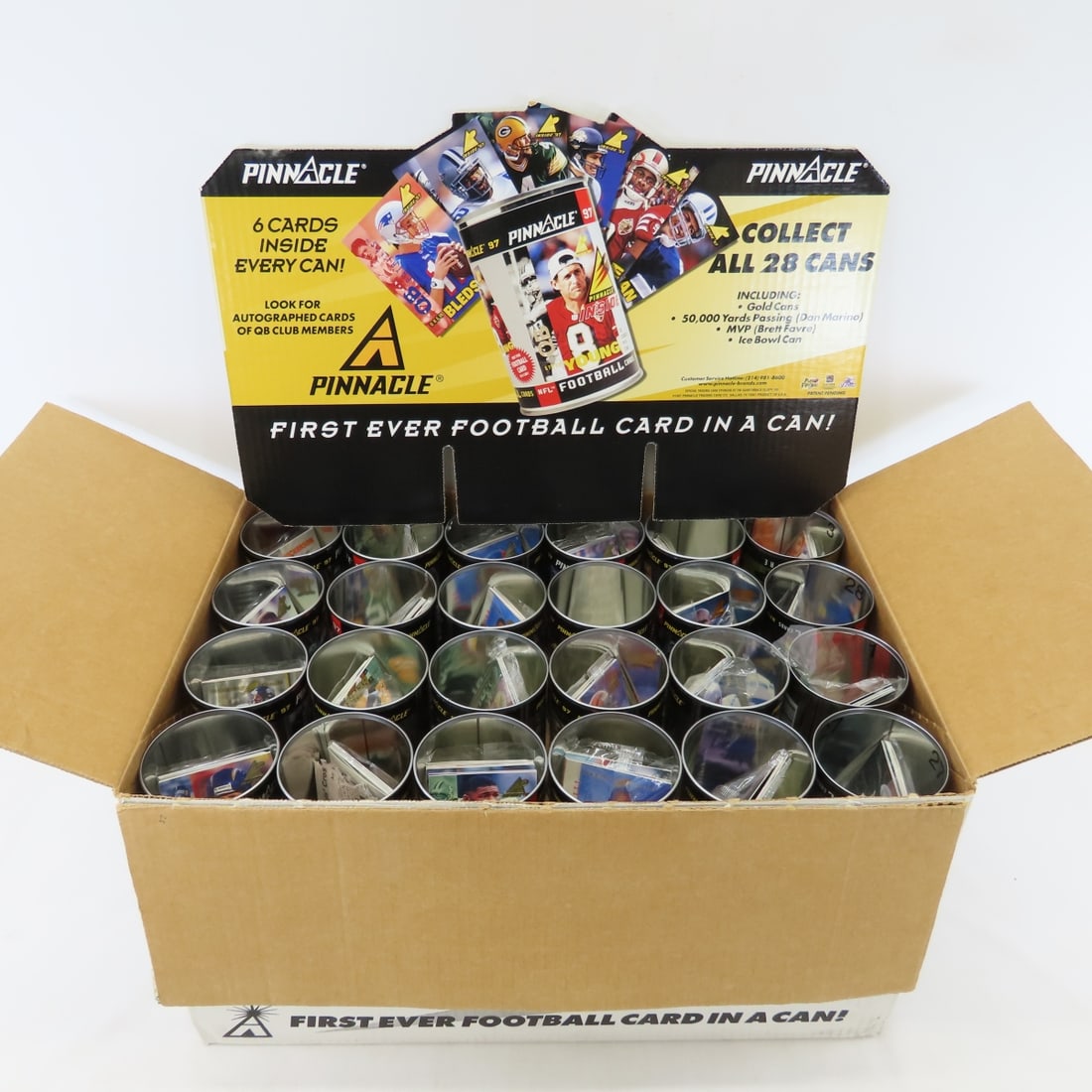 1997 Pinnacle Football Cans & More - 2