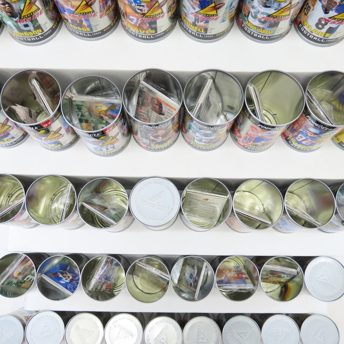 1997 Pinnacle Football Cans & More - 4