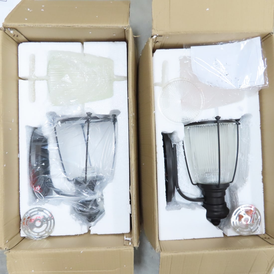 2 Maxim 35007 CLBZ 15" Electric Wall Sconces: 2 Maxim 35007 CLBZ 15" Electric Wall Sconces - 2 New Electric Wall Sconces in Original Boxes. Lot #1, 25 x 15 x 12", 10 lbs, Lot #2, 25 x 15 x 12, 10 lbs Photos are part of description. (Live