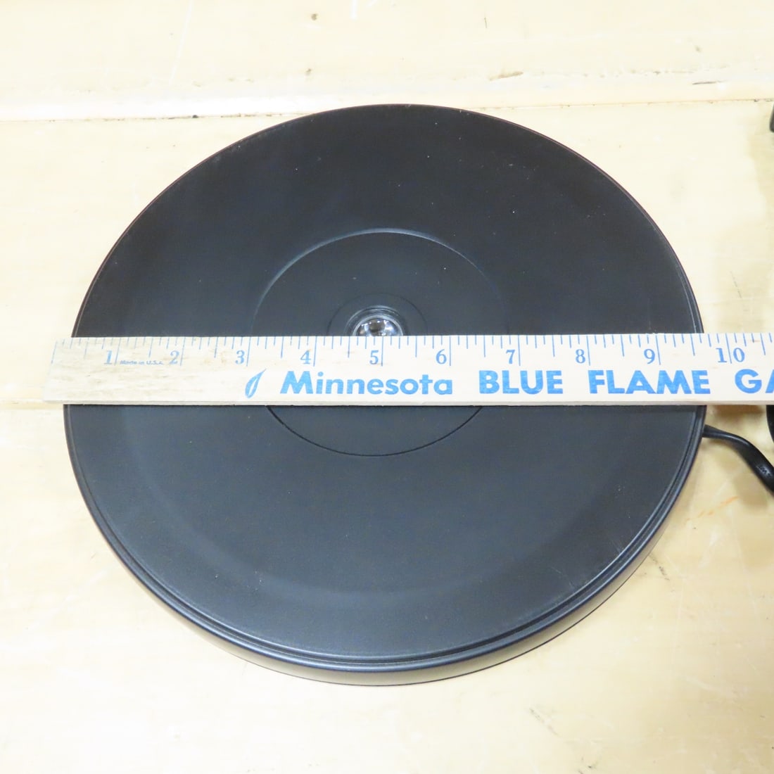 10 Black NAL250 Rotating 10" Display Stand w/LED - 7