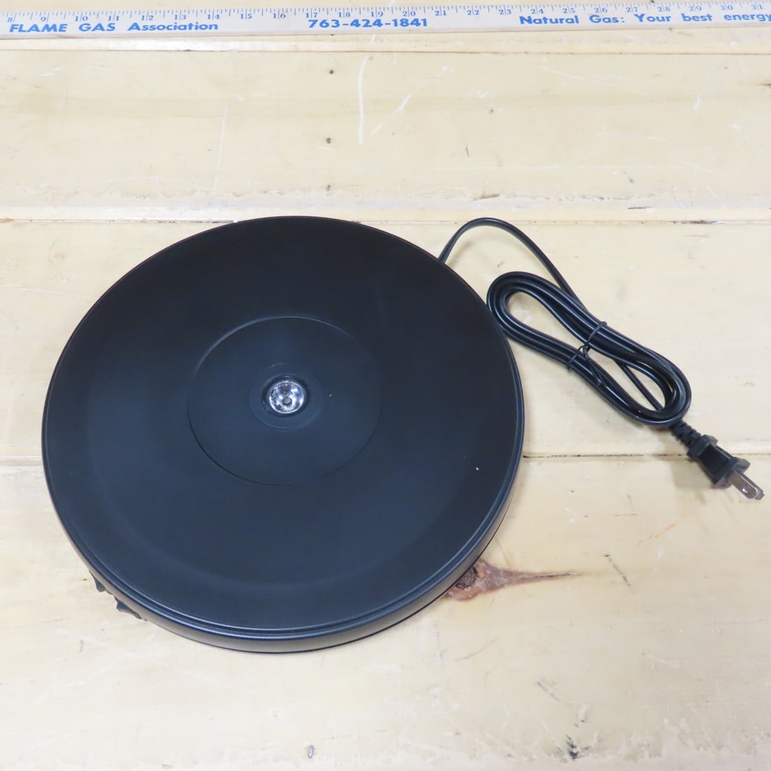 10 Black NAL250 Rotating 10" Display Stand w/LED - 2