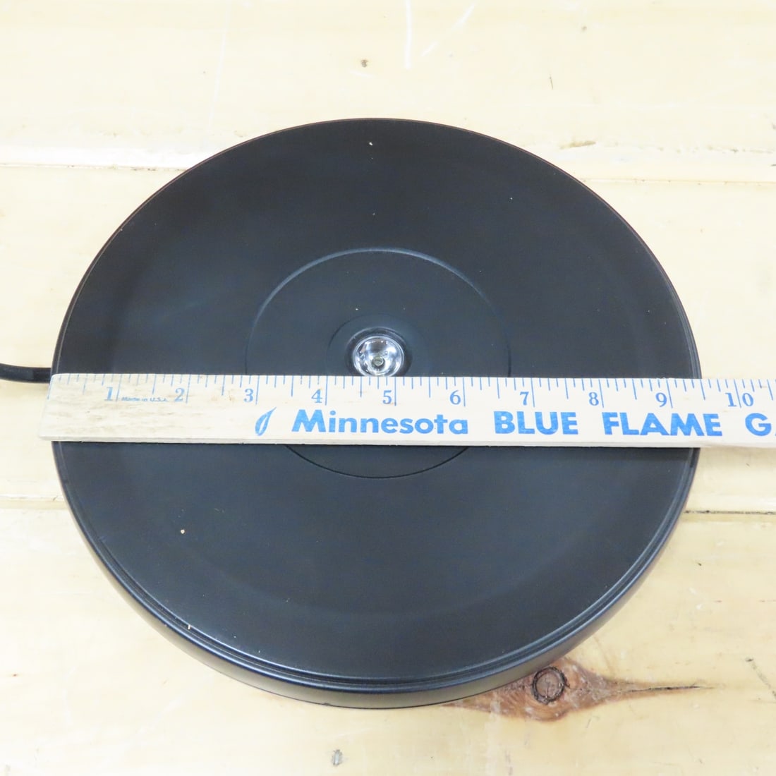 10 Black NAL250 Rotating 10" Display Stand w/LED - 8