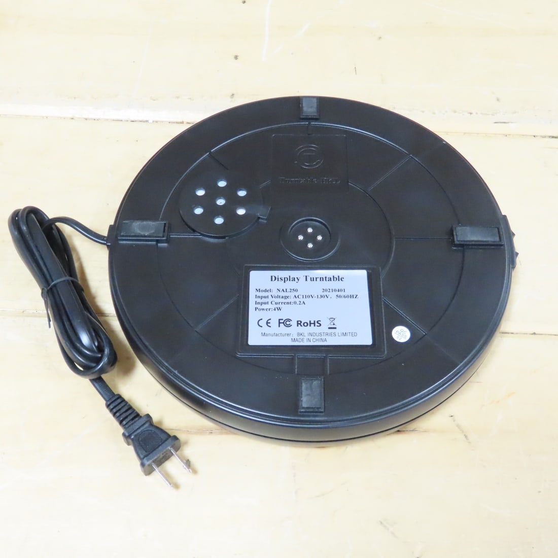 10 Mixed NAL250 Rotating 10" Display Stand w/LED - 5