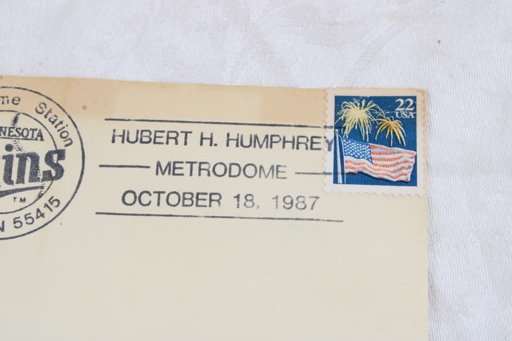 1945 WW2 Ernie Pyle Program, '87 Baseball Stamp - 15