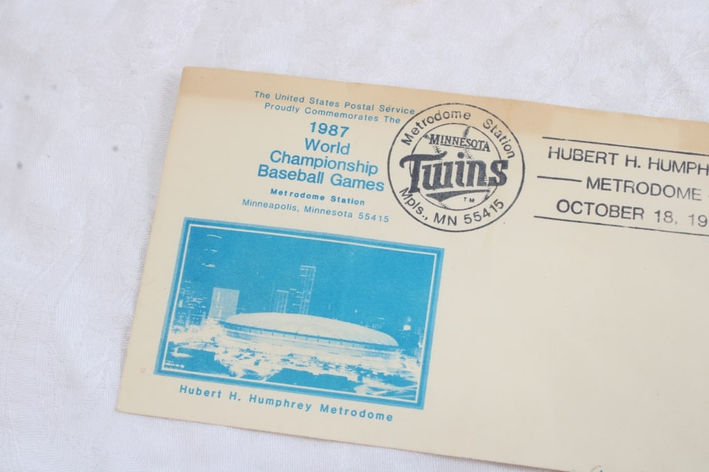 1945 WW2 Ernie Pyle Program, '87 Baseball Stamp - 16