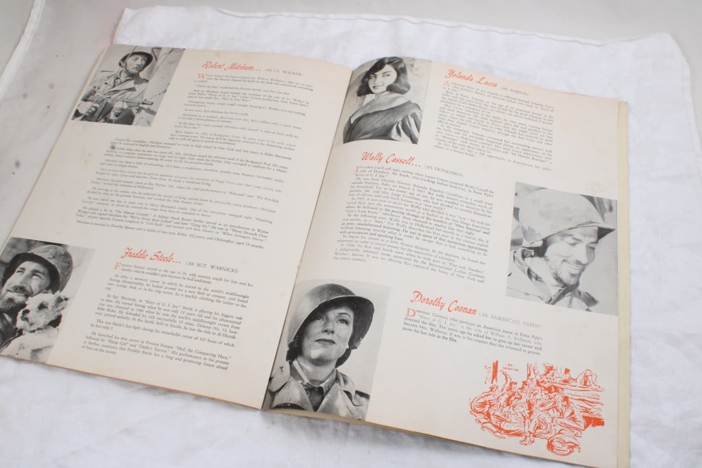 1945 WW2 Ernie Pyle Program, '87 Baseball Stamp - 9