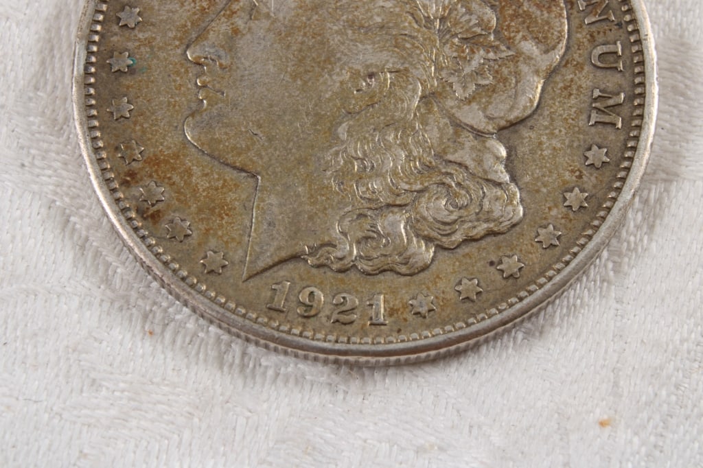 1921 S Morgan Silver Dollar - 2