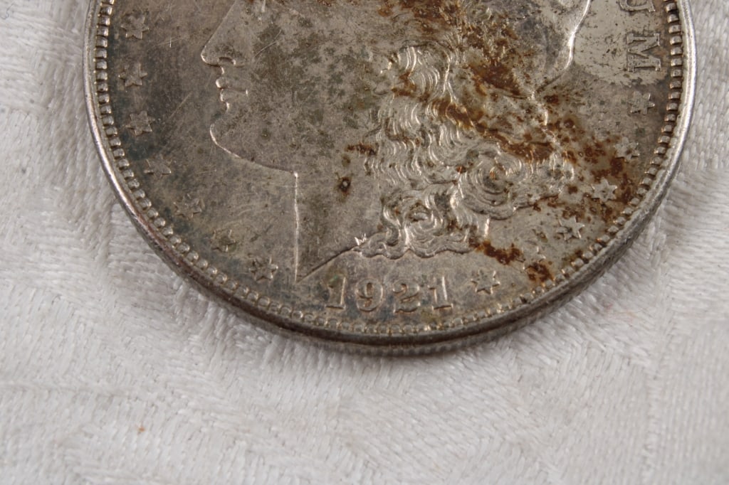1921 S Morgan Silver Dollar - 2
