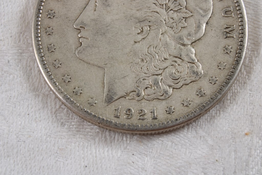 1921 Morgan Silver Dollar - 2