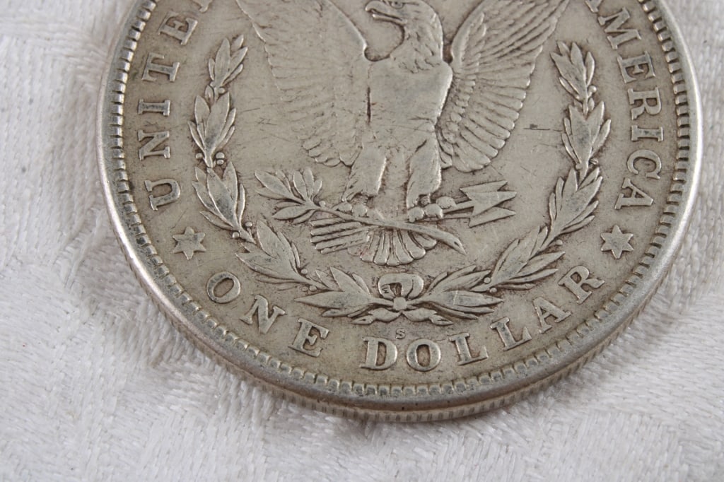 1921 Morgan Silver Dollar - 4