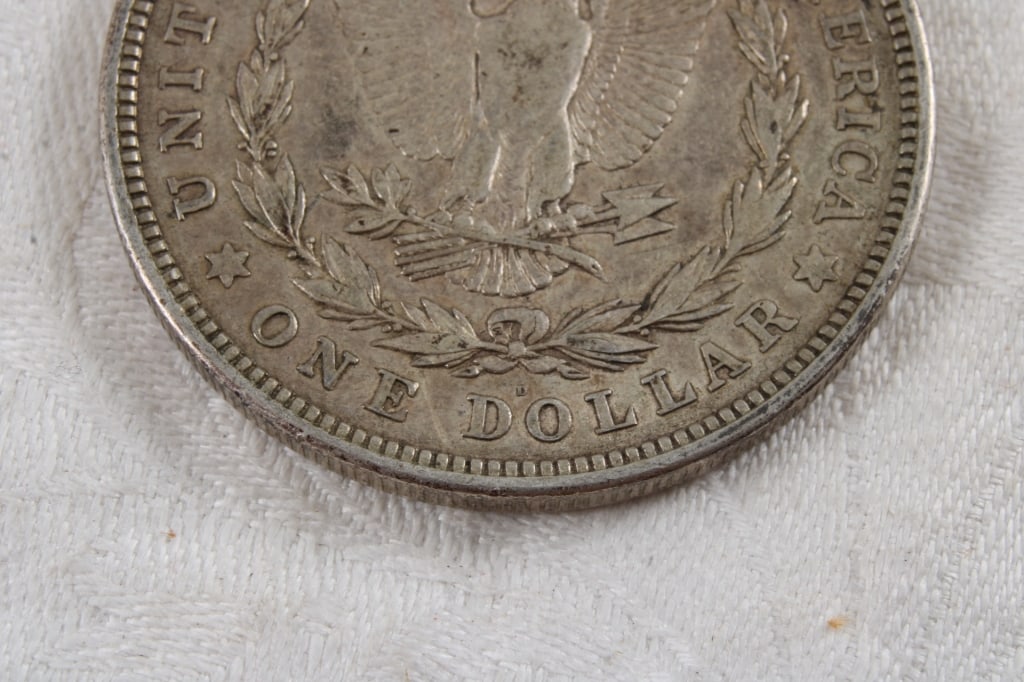 1921 Morgan Silver Dollar - 4