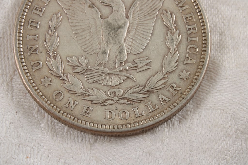 1921 Morgan Silver Dollar - 4