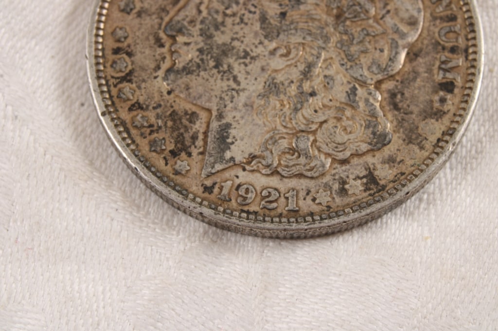 1921 D Morgan Silver Dollar - 2