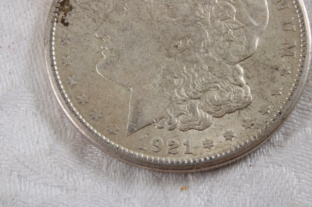 1921 S Morgan Silver Dollar - 2