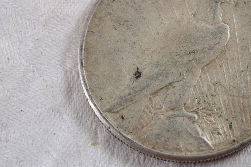 1923 S Peace Silver Dollar - 4