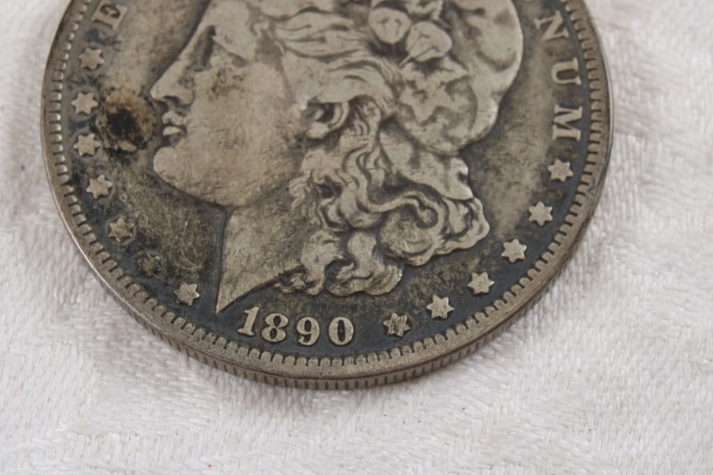 1890 O Morgan Silver Dollar - 2