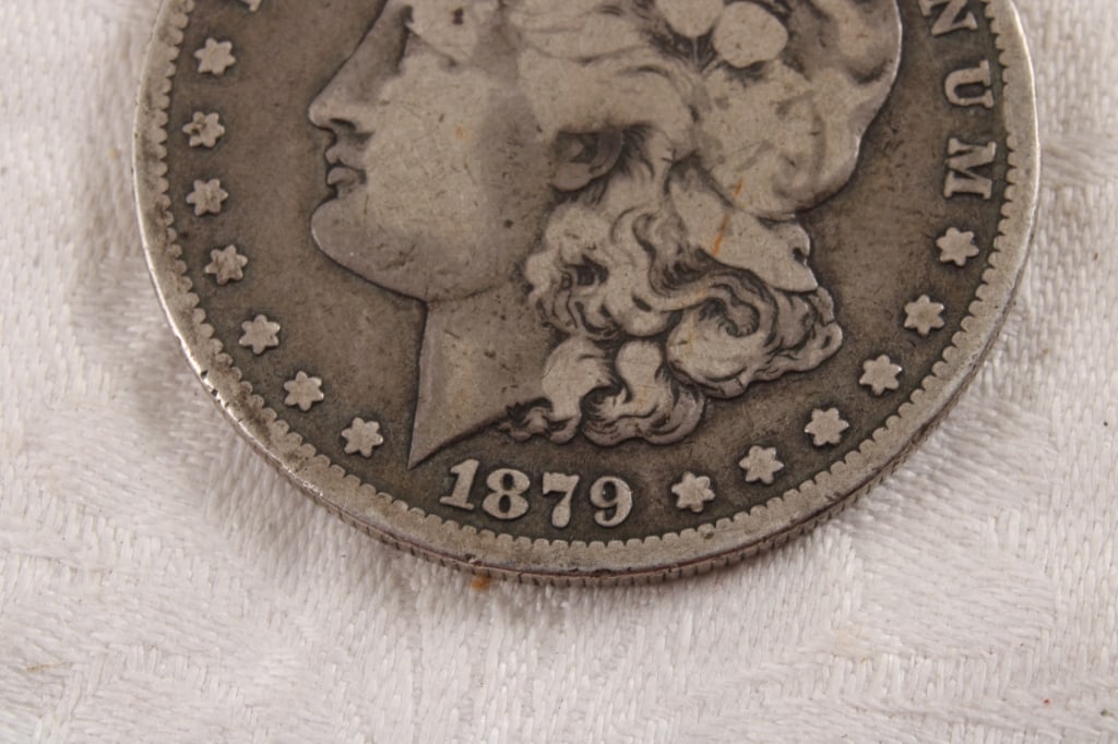 1879 S Morgan Silver Dollar - 2
