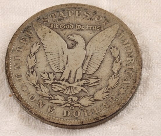1890 O Morgan Silver Dollar - 3