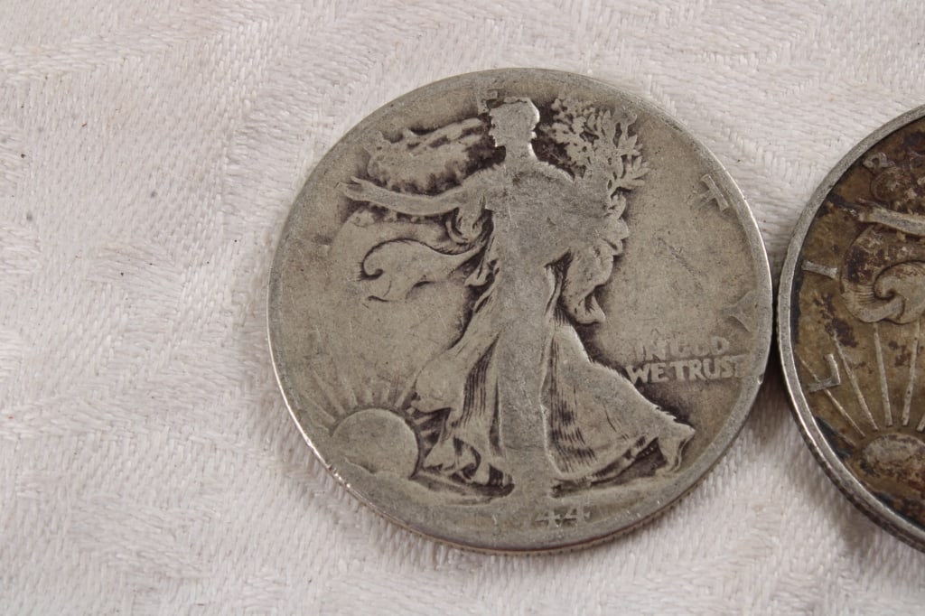 3 Walking Liberty Silver Half Dollars - 2