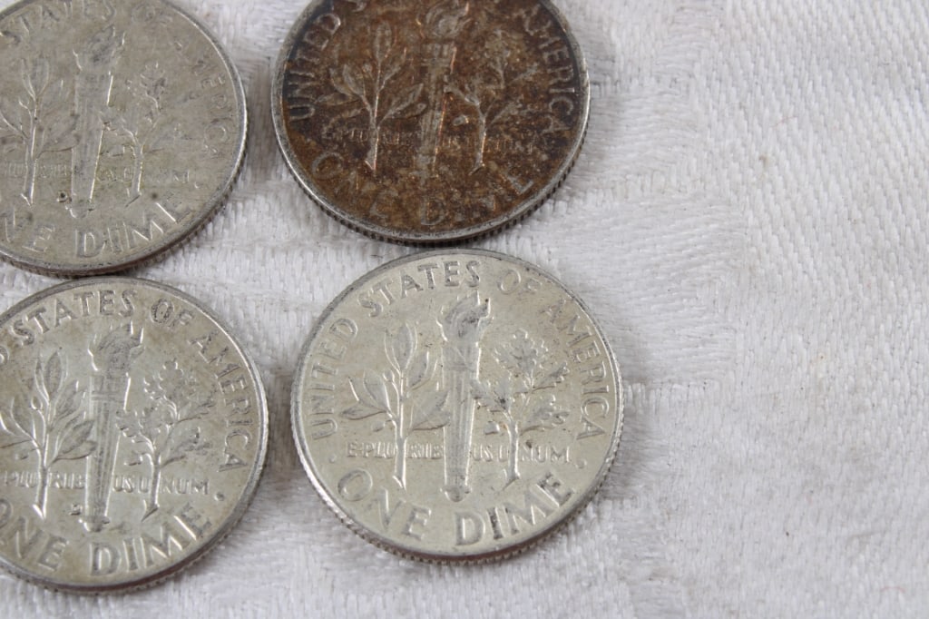 10 Roosevelt Silver Dimes - 13