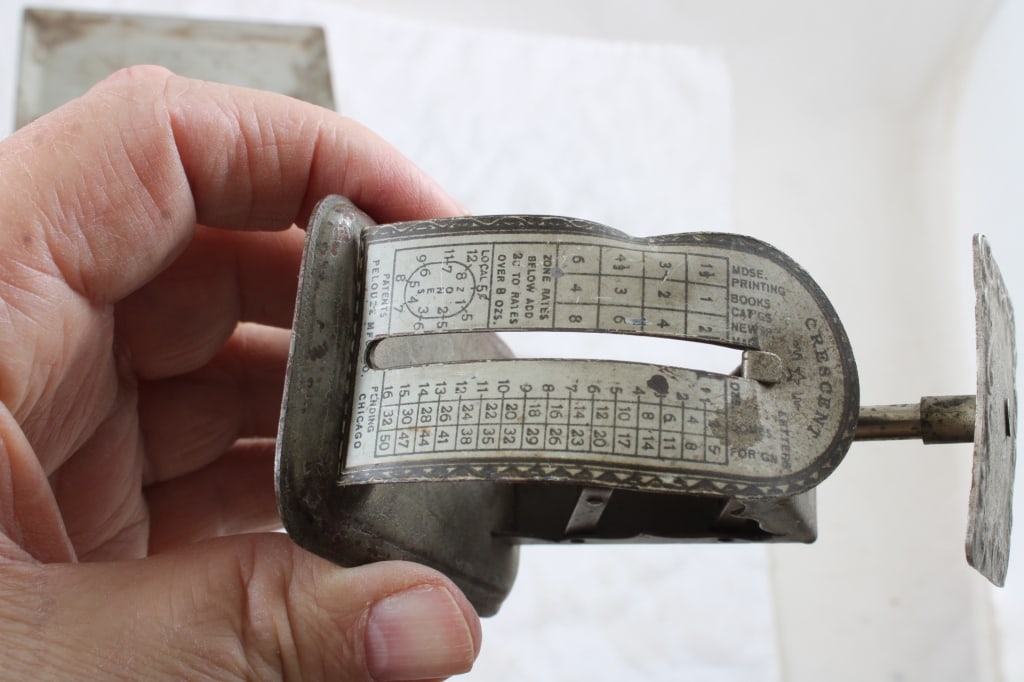 2 Antique Postal Scales, 2 Budweiser Beer Tip Tray - 7