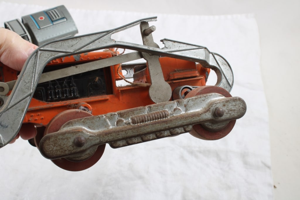 Hubley Diesel Plow, Modern Toys Locomotive Japan - 3