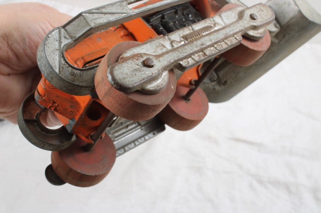 Hubley Diesel Plow, Modern Toys Locomotive Japan - 7