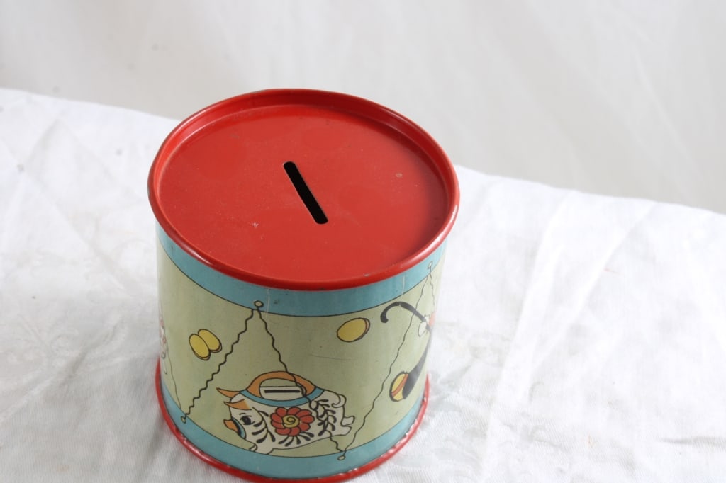 3 Tin Litho Mechanical Banks LBZ Germany, Ohio Art - 18