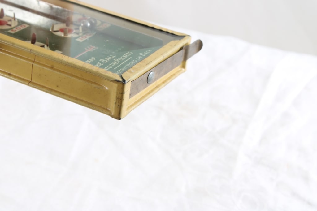 Midget Bagatelle Pinball Game with Instructions - 8