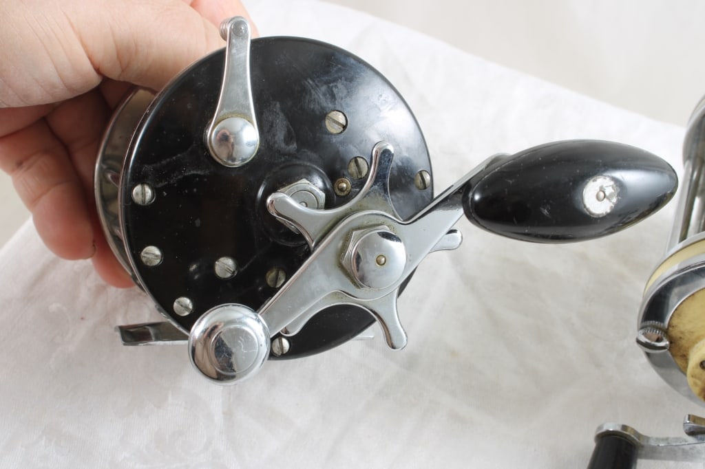 Garcia Mitchell 600A, J A Coxe 625 Fishing Reels - 2