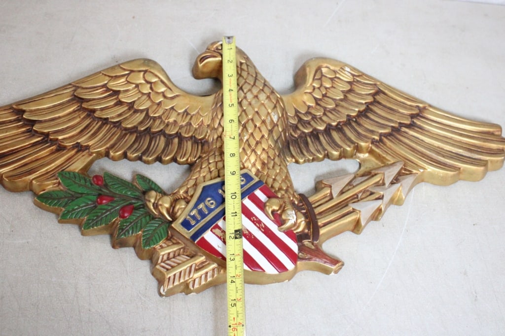 2 Eagle Shield Arrows Wall Plaques - 16