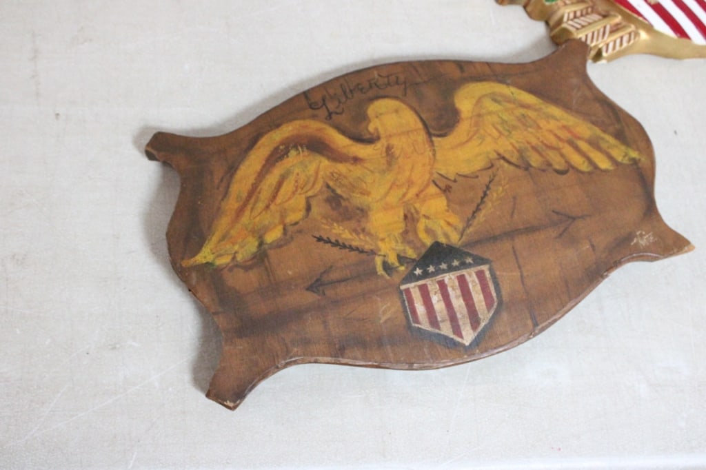 2 Eagle Shield Arrows Wall Plaques - 5