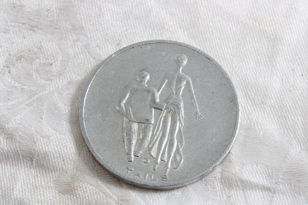 4 Risque Collectible Plaque, Coin, Ashtray, Opener - 9