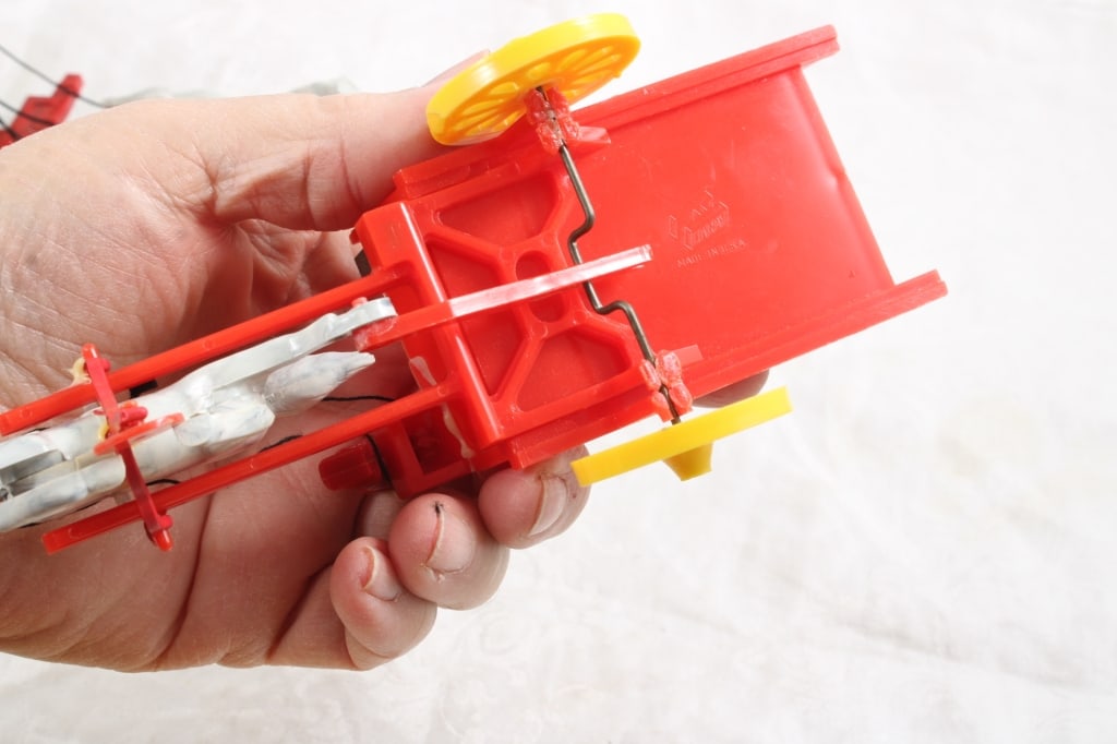 6 Hardy Western Toy Wagons, Horses, Drivers - 19