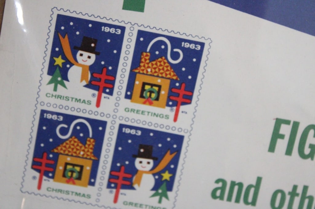 7 WW2 & Other Christmas Seal Advertising Posters - 6