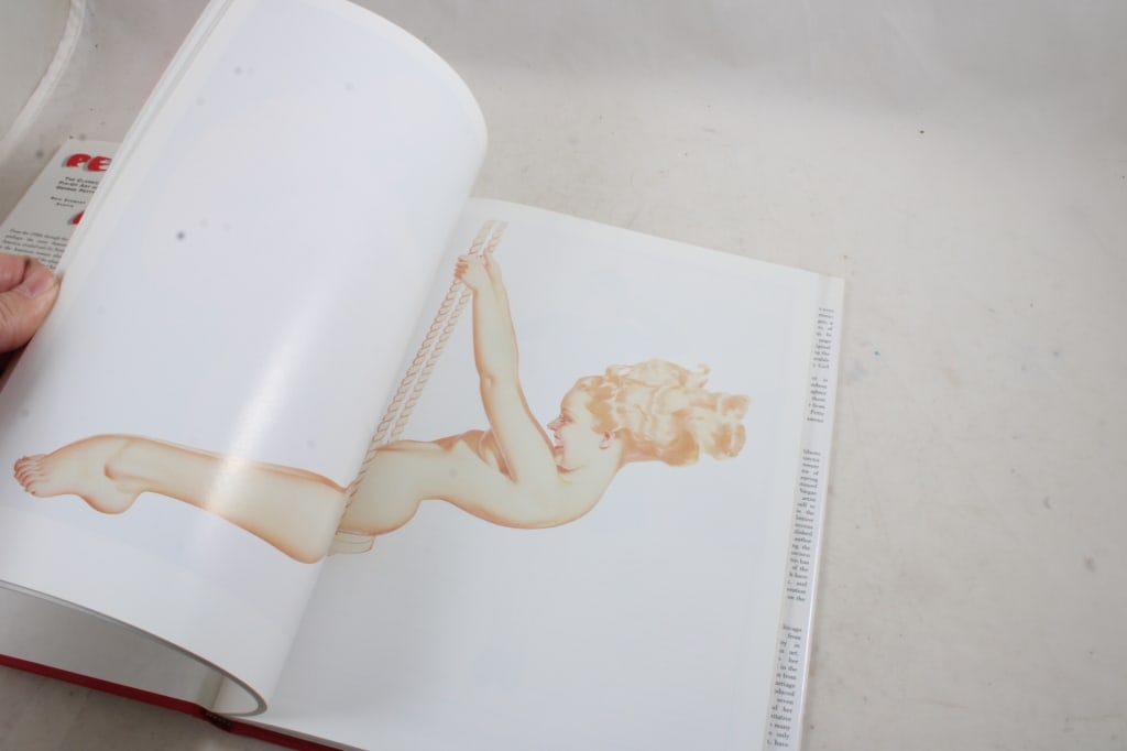 2 Hardcover Pinup & Erotica Books Dust Jackets - 18