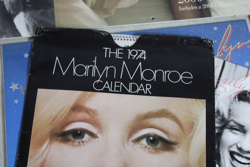26 Vintage Marilyn Monroe Vintage Calendars - 12