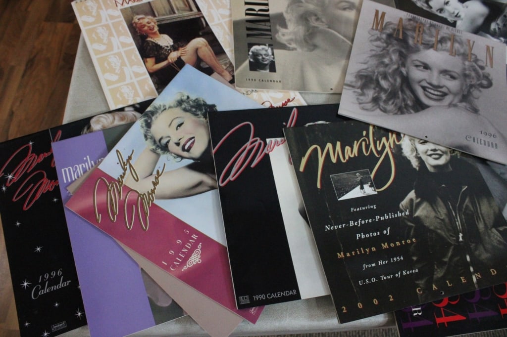 26 Vintage Marilyn Monroe Vintage Calendars - 6