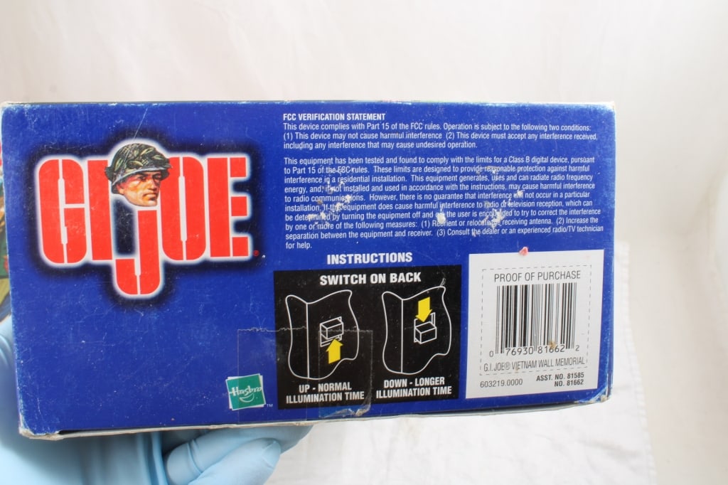 G I Joe Vietnam Memorial Figure, 1973 Color Forms - 16