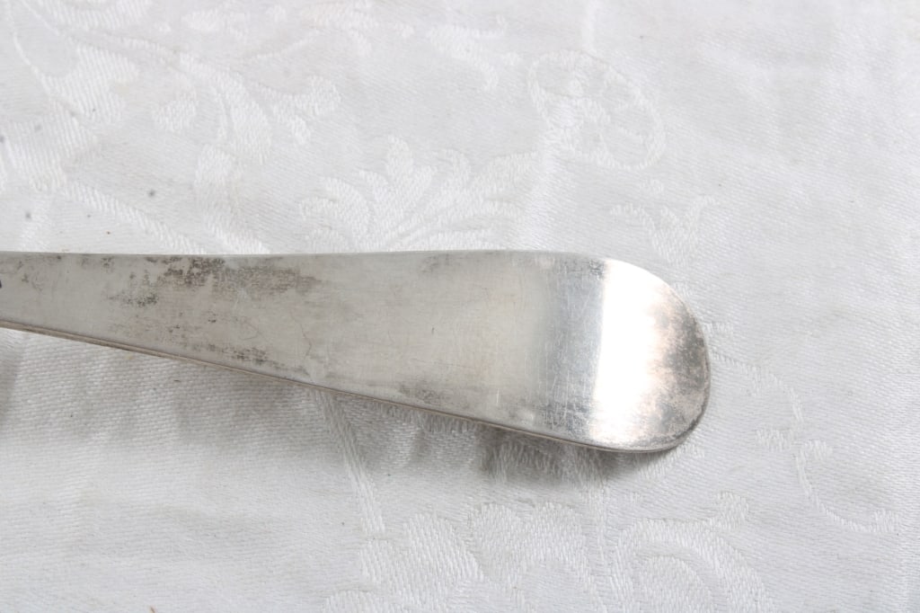 Antique Sterling Silver Serving Spoon 62 Grams - 10