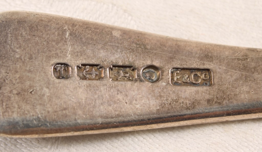 Antique Sterling Silver Sugar Spoon 54.4 Grams - 7