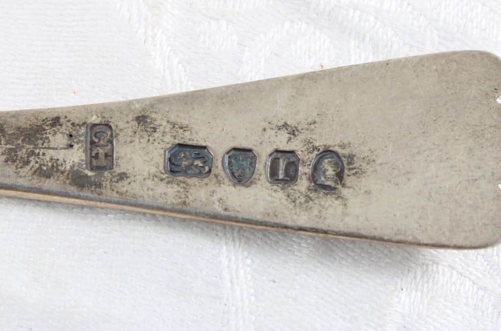 Antique Sterling Silver Sugar Sifter Spoon 40 Gram - 7