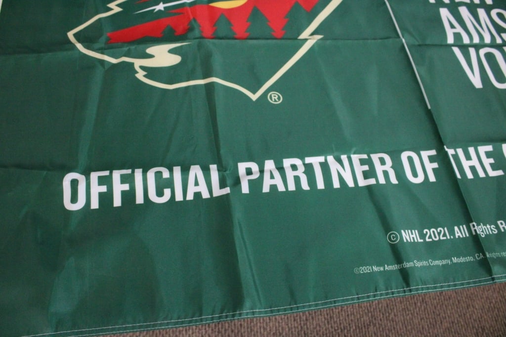 Timber Wolves Amsterdam Vodka Advertising Banner - 7