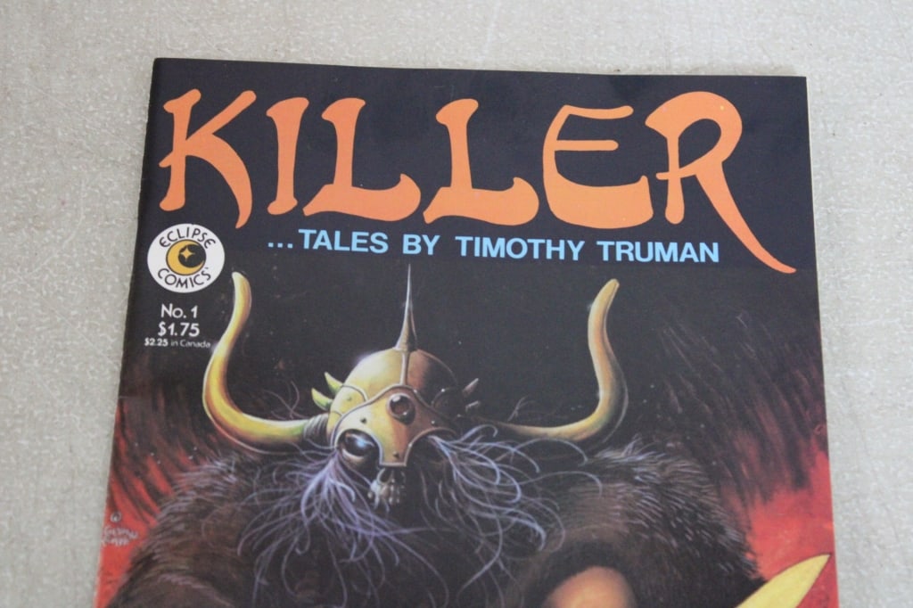 1985 Eclipse Comics Killer #1 ONLY ISSUE Signed - 2