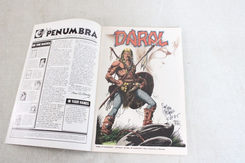 1985 Eclipse Comics Killer #1 ONLY ISSUE Signed - 4