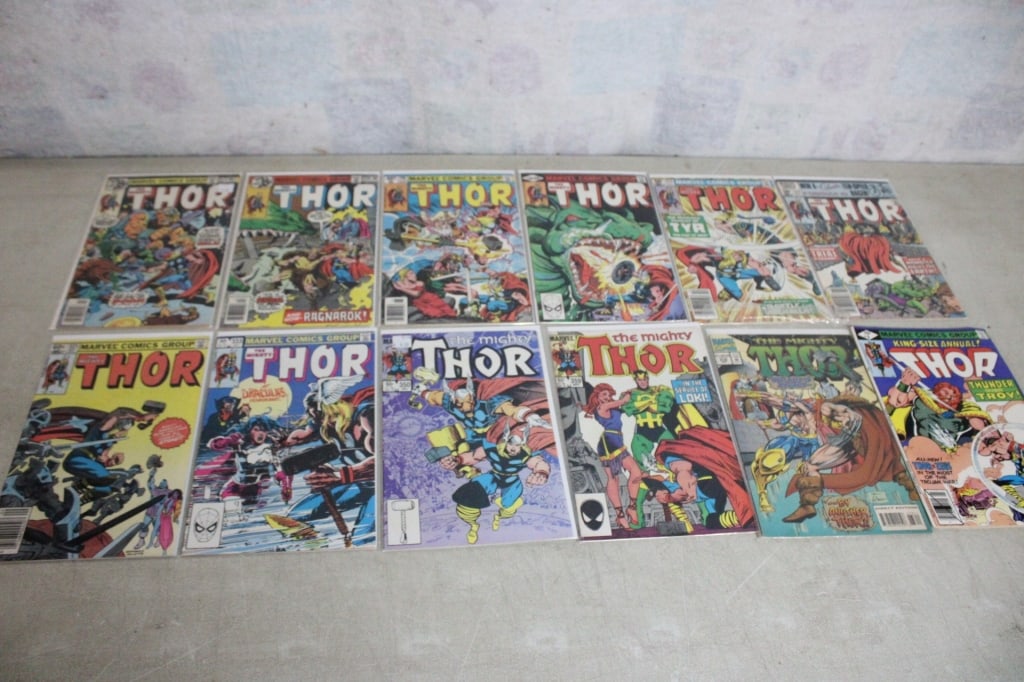 12 Marvel Thor Comic Books (1 of 7)