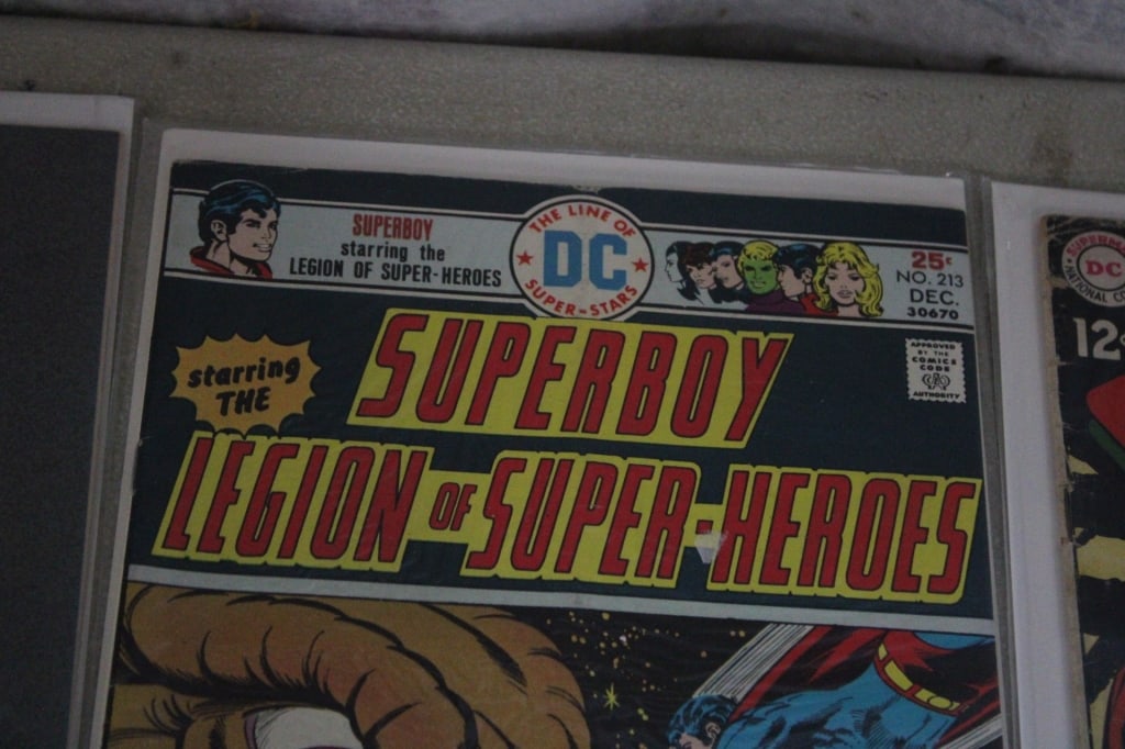 7 DC Comic Books- Superman, Superboy - 11
