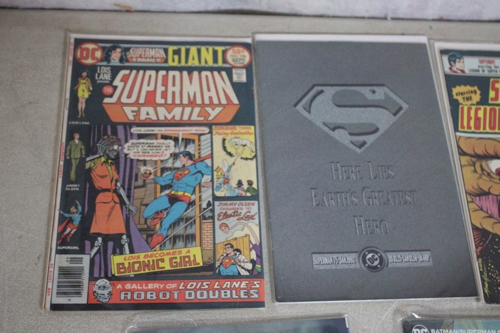 7 DC Comic Books- Superman, Superboy - 2