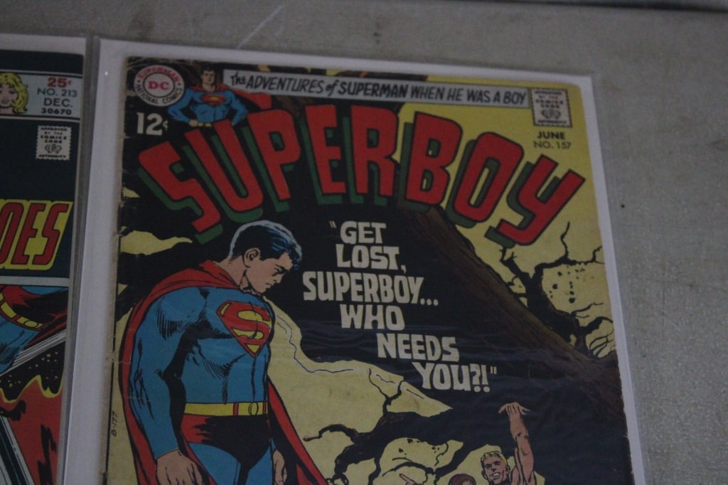 7 DC Comic Books- Superman, Superboy - 8