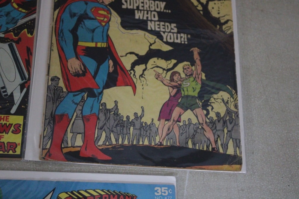 7 DC Comic Books- Superman, Superboy - 9